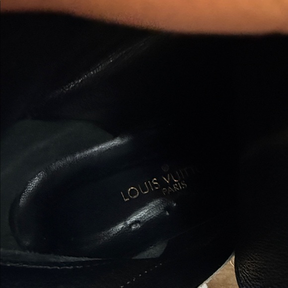 Louis Vuitton Black Patent Leather Combat Boots - Picture 13 of 15